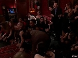 Bdsm anal sex at birthday orgy